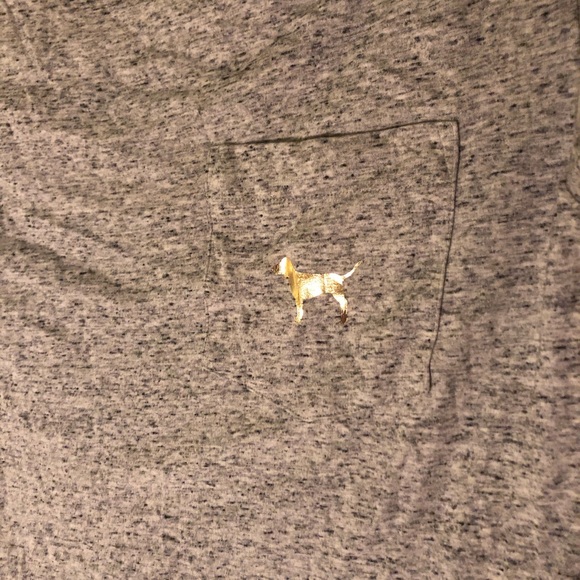 VS Pink Long Sleeve Sequin Dog Shirt - Picture 5 of 5